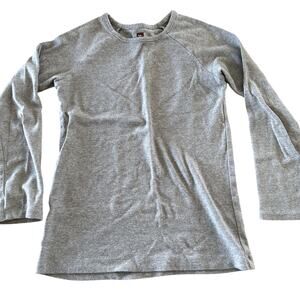 Tea Collection Girls Gray Long Sleeve T-Shirt - Size 8